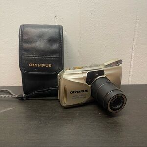 Olympus Stylus Epic Zoom 80 Deluxe Point & Shoot Film Camera Tested - No Battery